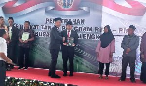 BPN Majalengka Tuntaskan 60 Ribu Sertifikat PTSL BPN Majalengka Tuntaskan 60 Ribu Sertifikat PTSL