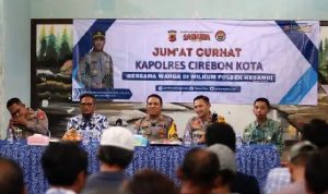 Jumat Curhat, Kapolres Cirebon Kota Tampung Aspirasi Masyarakat