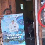 Manager PDAM di Indramayu Diduga Bagikan Stiker Capres