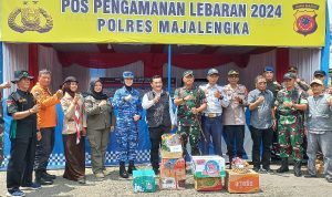 Pj Bupati Majalengka Pantau Pospam Lebaran 