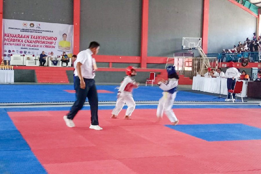 Taekwondo Kabupaten Cirebon Sukses Gelar Kejuaraan Merdeka Championship