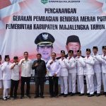 Pemkab Majalengka Canangkan Pembagian 10 Juta Bendera Merah Putih