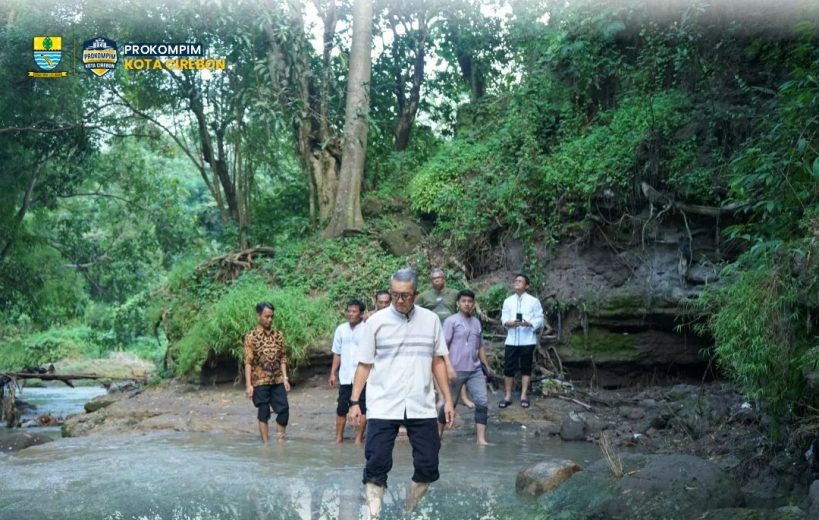 Ketua DPRD Kota Cirebon Tinjau Curug Kedung Bunder