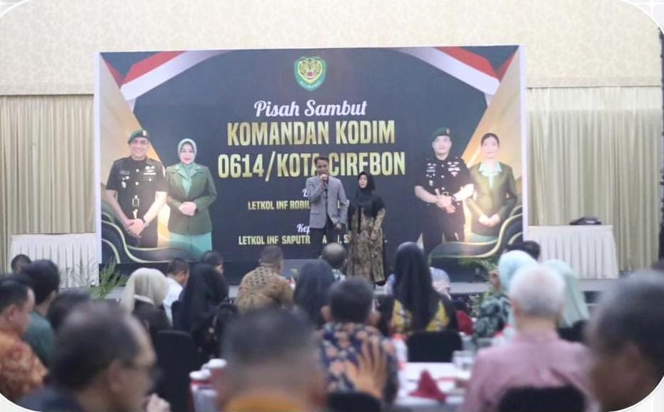 Ketua DPRD Hadiri Pisah Sambut Dandim 0614 Kota Cirebon