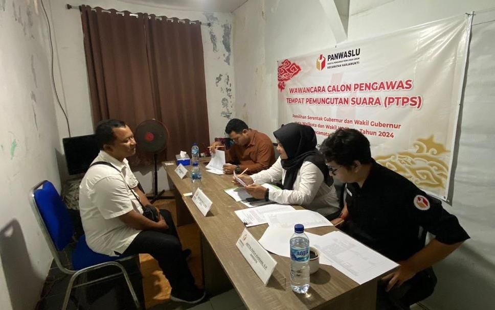 Panwascam Harjamukti Tuntaskan Seleksi PTPS, Jumlahnya Terbanyak se-Kota Cirebon