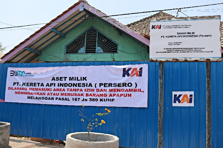 KAI Daop 3 Cirebon Selamatkan Tanah dan Bangunan Negara