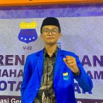 Ketua Cabang Pergerakan Mahasiswa Islam Indonesia (PMII) Kota Banjar periode 2024-2025, Muhamad Abdul Wahid.