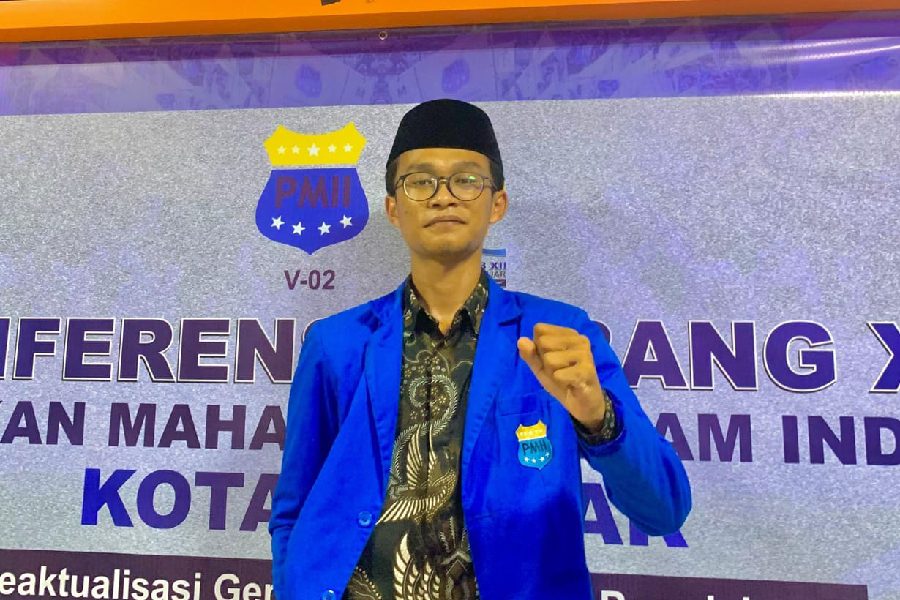 Muhamad Abdul Wahid Pimpin PMII Kota Banjar 2024-2025