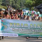 Puncak HSN, PCNU Kabupaten Cirebon Ajak Santri Sukseskan Pilkada