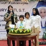 Tasyakuran Kemenangan, Rinna Suryanti Komitmen Realisasikan Janji Kampanye