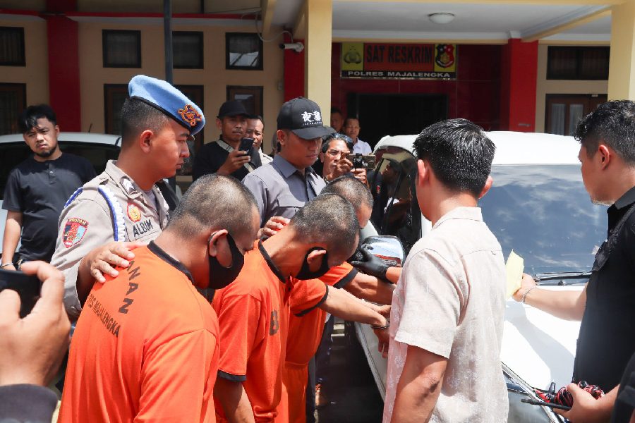 Komplotan Curanmor Dibekuk Satreskrim Polres Majalengka