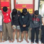 Hendak Tawuran, Delapan Pelajar Anggota Geng Motor Diciduk Polisi