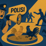 Polsek Kapetakan Gerebek Sabung Ayam, Pelaku Lari Tunggang Langgang