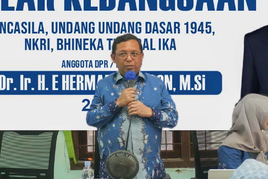 Sosialisasi Empat Pilar, Herman Khaeron Tekankan Pentingnya Semangat Nasionalisme