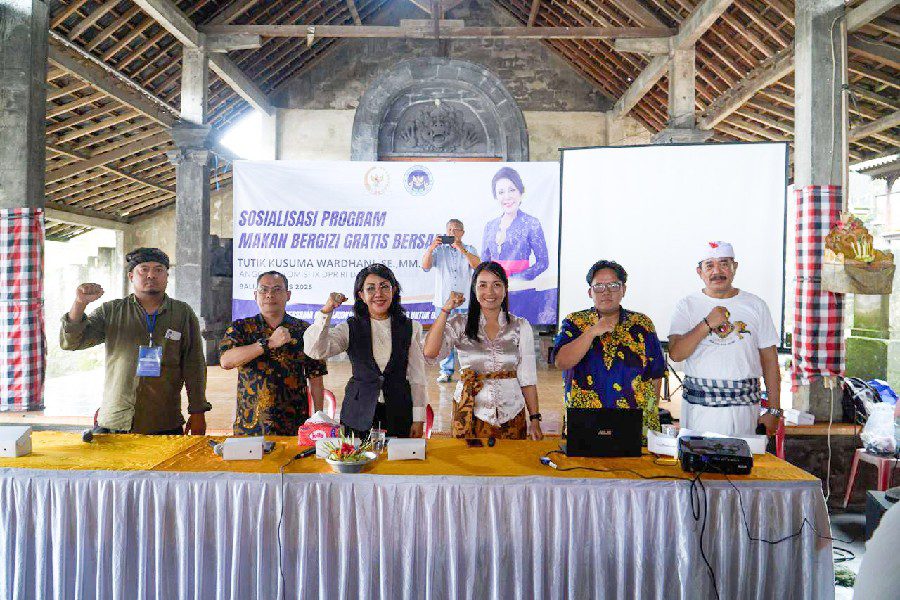 DPR dan Badan Gizi Nasional Sosialisasikan Program MBG di Klungkung
