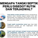 Tangki Septik Perlu Disedot Secara Rutin dan Terjadwal?