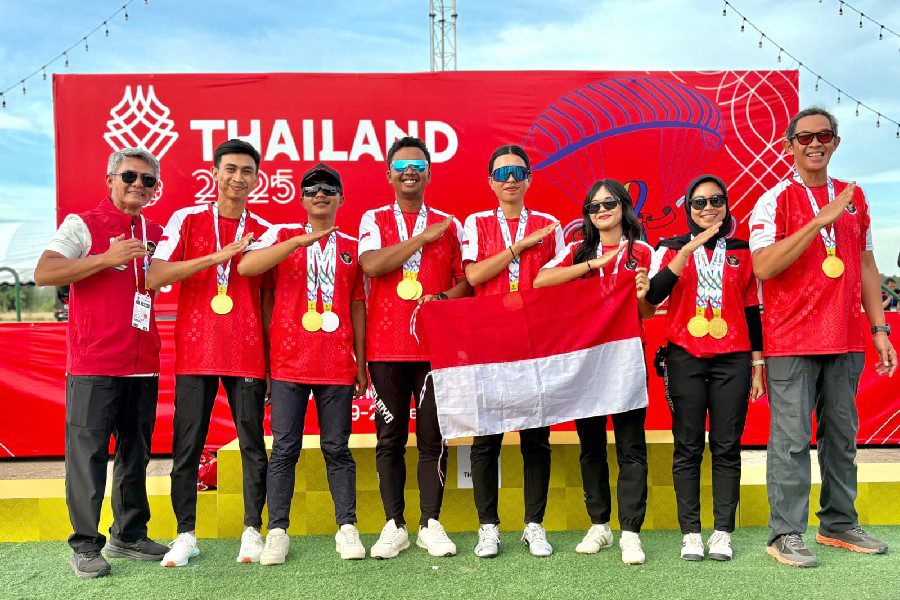 Atlet Paralayang Majalengka Raih Emas SEA Games Thailand 2025