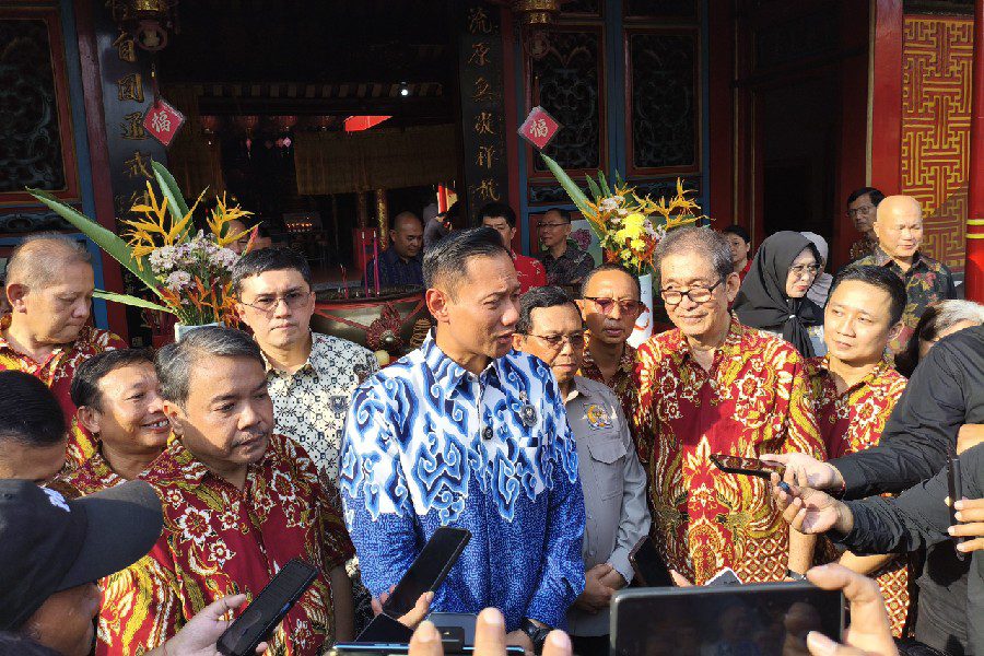 Kunjungi Vihara Dewi Welas Asih, AHY Tekankan Persatuan dan Pluralisme