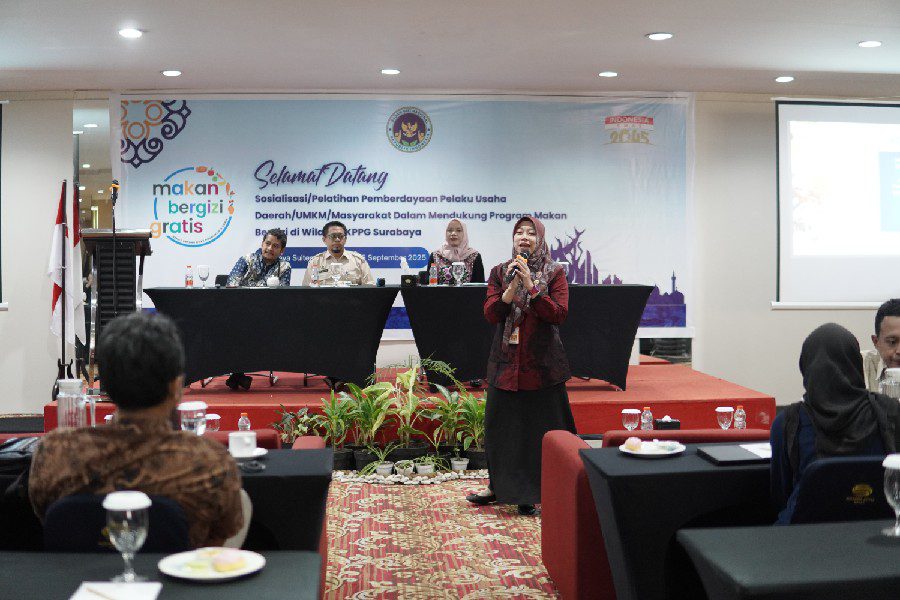 Pelatihan Pemberdayaan Masyarakat Dorong Kesiapan UMKM Surabaya Dukung MBG