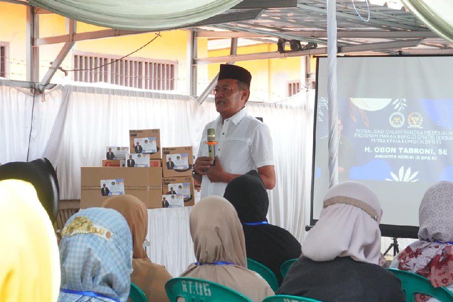 Obon Tabroni Tekankan Pentingnya Gizi Seimbang