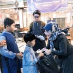 Ramadan Penuh Makna, Rinna Suryanti Santuni 100 Anak Yatim