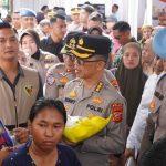 Ratusan Warga Serbu Gerakan Pangan Murah Polres Cirebon Kota