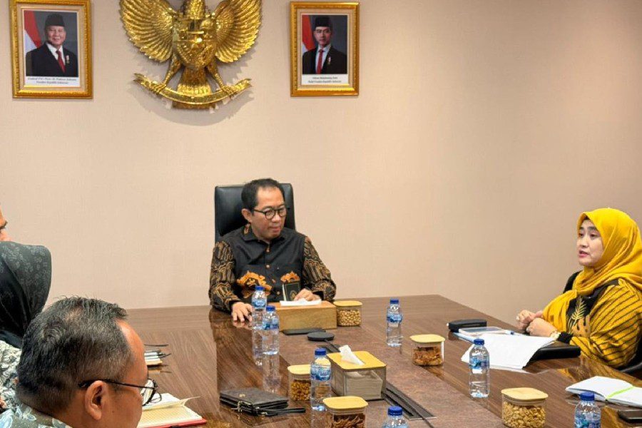 Wakil Wali Kota dan Wamenperin Bahas Strategi Proteksi Industri Lokal