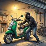 Aksi Maling Motor Digagalkan Warga, Pelaku Tertangkap Saat Dorong Scoopy