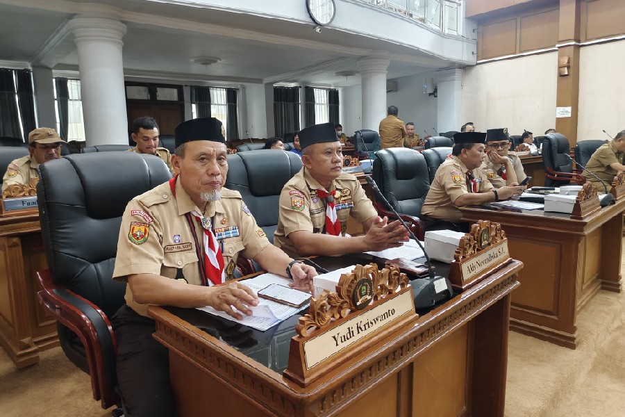 DPRD Apresiasi Kinerja Kwarcab Pramuka Majalengka