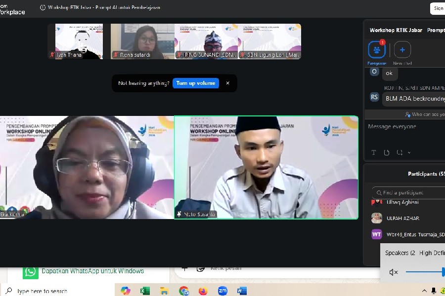 Hardiknas, RTIK Majalengka dan PGRI Latih Guru Kembangkan Prompt AI