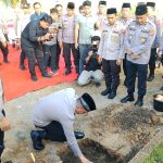 Kapolres Cirebon Kota Resmikan Peletakan Batu Pertama Masjid Adz Dzikra