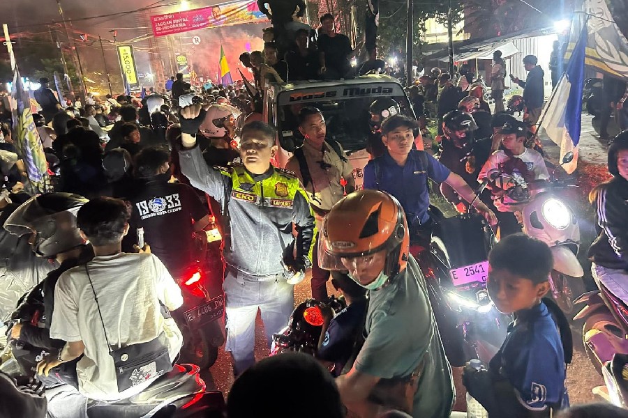 Konvoi Persib Juara Berlangsung Aman, KNPI Apresiasi Kapolres Cirebon Kota