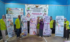 Mahasiswa Pascasarjana UBHI Kuningan Edukasi Pentingnya Kesehatan Mental Ibu