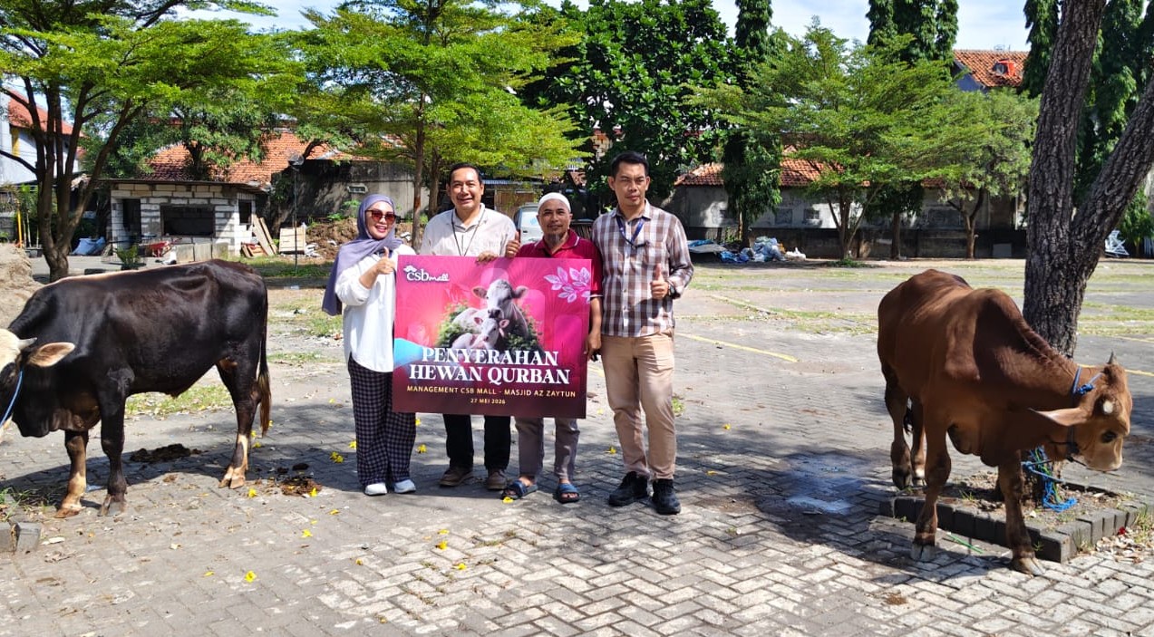 Momentum Iduladha, CSB Mall Cirebon Salurkan Hewan Kurban untuk Dhuafa