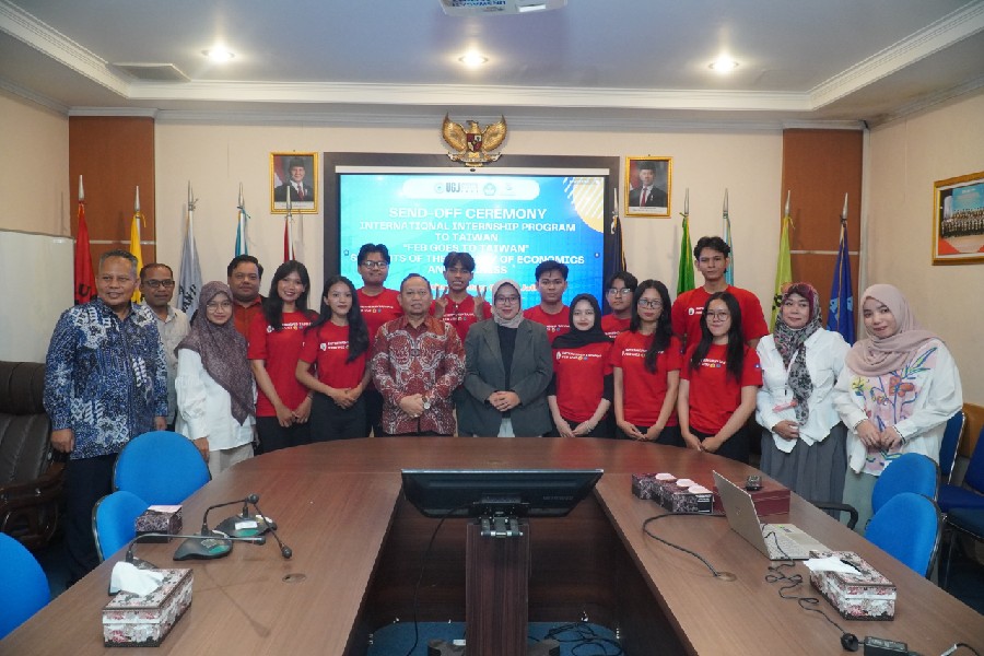 Perkuat Mutu Akademik, UGJ Kirim Mahasiswa ke Industri Strategis Taiwan