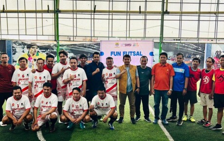 Alfamart dan SMSI Kota Cirebon Perkuat Sinergi melalui Fun Futsal