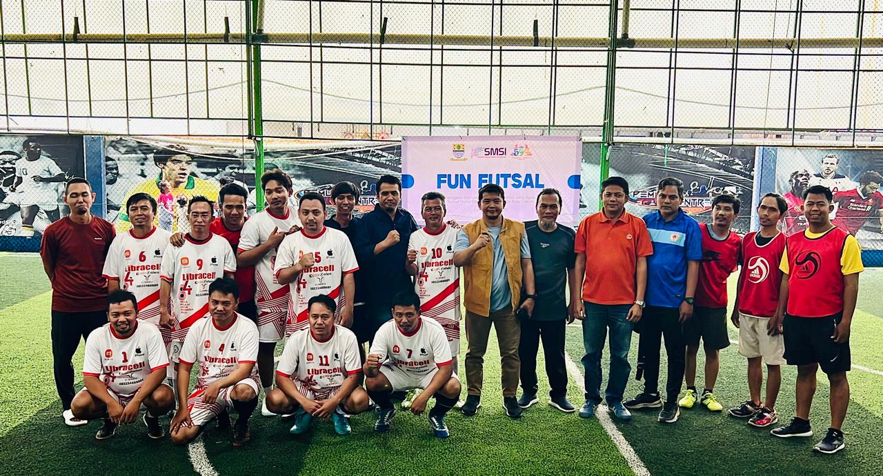 Alfamart dan SMSI Kota Cirebon Perkuat Sinergi melalui Fun Futsal