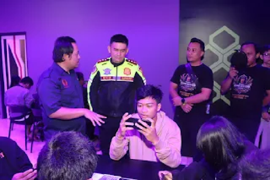 Ratusan Gamer Ramaikan Turnamen Mobile Legends Hari Bhayangkara