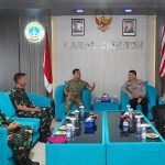 Kapolres Cirebon Kota dan Danlanal Perkuat Soliditas TNI-Polri