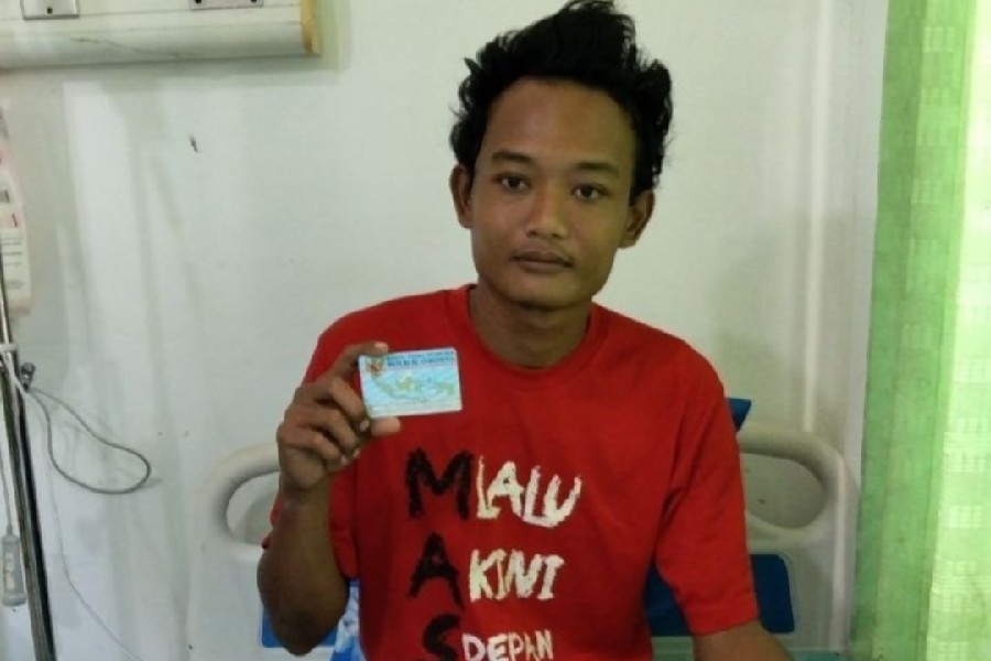 Manfaat JKN Dirasakan Kamaludin Saat Dirawat Akibat Tipes