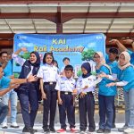 Stasiun Cirebon Disulap Jadi Arena Belajar dan Bermain untuk Anak