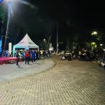 Warga Padati Nobar Final Piala Dunia di Lapangan Kebumen