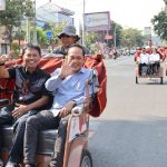 Becak Listrik Gratis untuk 200 Pengemudi di Kota Cirebon