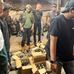Polisi Amankan Ratusan Miras dalam Operasi Pekat di Tengah Tani