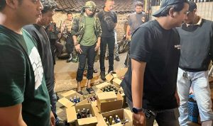 Polisi Amankan Ratusan Miras dalam Operasi Pekat di Tengah Tani