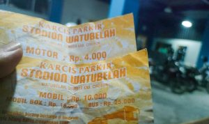 Tarif Parkir Kawasan Olahraga Watubelah Dinilai Kemahalan