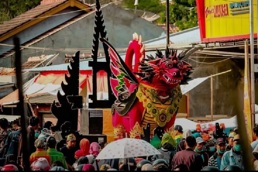 Festival Sedekah Bumi Desa Astana disiapkan dengan rute baru. (ist)